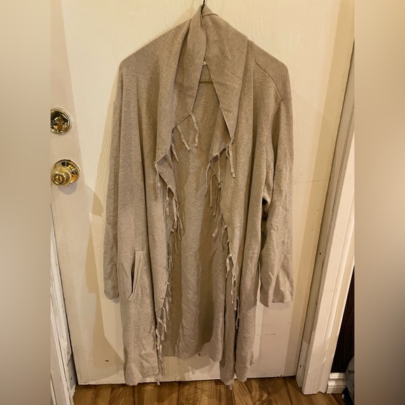 Style & Co. Sweaters - Style & Co Fringe Cardigan